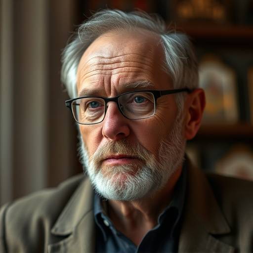 Portrait de Jean-Pierre Martin, scénariste et professeur d'écriture de scénario.