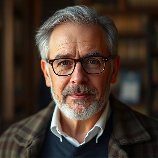 Portrait de Nicolas Durand, distributeur de films à l'étranger.